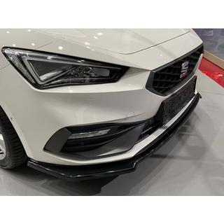 Przedni splitter DPT V-2 (Czarny Połysk) Seat Leon 2020- zdjęcia 2