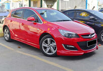 Opel Astra J 2009-2015 Przedni splitter DPT V-3 (Pod lakierowanie) zdjęcia 1