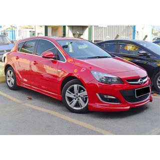 Przedni splitter DPT V-3 (Pod lakierowanie) Opel Astra J 2009-2015 zdjęcia 1