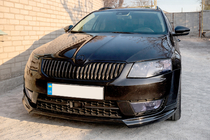 Skoda Octavia III A7 2013-2019 Przedni splitter DPT V-1 (2013-2017, do lakierowania) zdjęcia 2