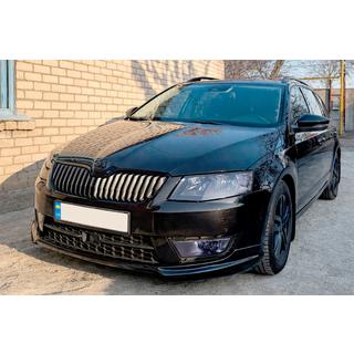 Przedni splitter DPT V-1 (2013-2017, do lakierowania) Skoda Octavia III A7 2013-2019 zdjęcia 1