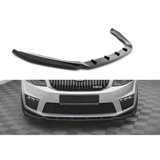 Przedni splitter DPT V-2 (do RS, 2013-2017, czarny połysk) Skoda Octavia III A7 2013-2019 zdjęcia 1