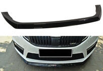 Skoda Octavia III A7 2013-2019 Przedni splitter DPT V-3 (2013-2017 RS, Czarny Połysk) zdjęcia 1