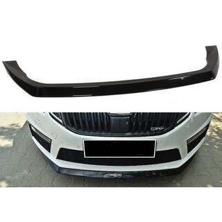Przedni splitter DPT V-3 (2013-2017 RS, Czarny Połysk) Skoda Octavia III A7 2013-2019 zdjęcia 1