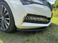 Skoda Superb 2015-2024 Przedni splitter DPT V-2 (2015-2020, Czarny Połysk) zdjęcia 5
