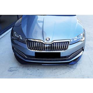 Przedni splitter DPT V-3 (2015-2020, Czarny Połysk) Skoda Superb 2015-2024 zdjęcia 2