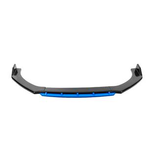 Uniwersalna dokładka przedniego zderzaka DPT Blue V-2 (ABS, czarny połysk) zdjęcia 2