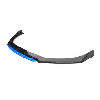Uniwersalna dokładka przedniego zderzaka DPT Blue V-2 (ABS, czarny połysk) zdjęcia 3