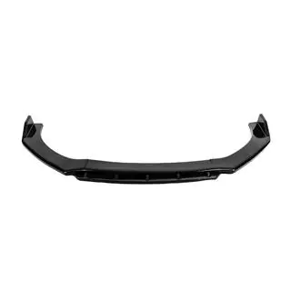 Uniwersalny splitter przedni DPT Black V-2 (ABS, czarny połysk) zdjęcia 1