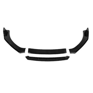 Uniwersalny splitter przedni DPT Black V-2 (ABS, czarny połysk) zdjęcia 4