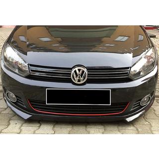 Przedni splitter DPT V-2 (podkład do malowania) Volkswagen Golf 6 2008-2014 zdjęcia 1
