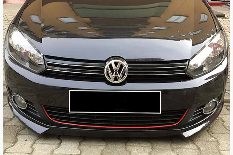 Volkswagen Golf 6 2008-2014 Przedni splitter DPT V-2 (podkład do malowania) Image