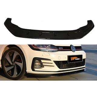 Przedni splitter DPT V-1 (do GTI, 2017-2019, czarny połysk) Volkswagen Golf 7/E-Golf 2012-2020 zdjęcia 1