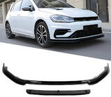 Volkswagen Golf 7/E-Golf 2012-2020 Przedni splitter DPT V-5 (do R / R-Line HB, 2017-2019, czarny połysk) zdjęcia 1