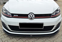 Volkswagen Golf 7/E-Golf 2012-2020 Przedni splitter DPT V-2 (do GTI, 2012-2017, czarny połysk) zdjęcia 3