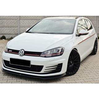 Przedni splitter DPT V-2 (do GTI, 2012-2017, czarny połysk) Volkswagen Golf 7/E-Golf 2012-2020 zdjęcia 2