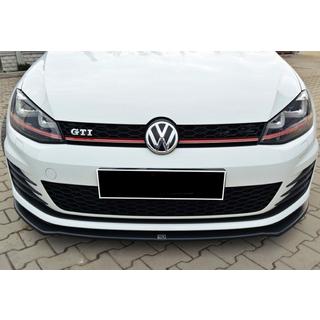 Przedni splitter DPT V-2 (do GTI, 2012-2017, czarny połysk) Volkswagen Golf 7/E-Golf 2012-2020 zdjęcia 3