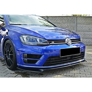 Przedni splitter DPT V-2 (do R / R-Line HB, 2012-2017, czarny połysk) Volkswagen Golf 7/E-Golf 2012-2020 zdjęcia 2