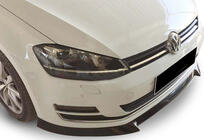Volkswagen Golf 7/E-Golf 2012-2020 Przedni splitter DPT V-4 (do zderzaka OEM, 2012-2017, czarny połysk) zdjęcia 1