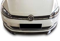Volkswagen Golf 7/E-Golf 2012-2020 Przedni splitter DPT V-4 (do zderzaka OEM, 2012-2017, czarny połysk) zdjęcia 2