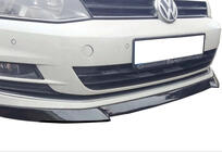 Volkswagen Golf 7/E-Golf 2012-2020 Przedni splitter DPT V-4 (do zderzaka OEM, 2012-2017, czarny połysk) zdjęcia 3