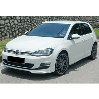 Przedni splitter DPT V-5 (do zderzaka OEM, 2012-2017, czarny połysk) Volkswagen Golf 7/E-Golf 2012-2020 zdjęcia 3