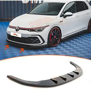 Przedni splitter DPT (do GTI, czarny połysk) zdjęcia 1