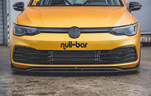 Volkswagen Golf 8 2019- Przedni splitter DPT V-2 (Czarny Połysk) zdjęcia 1