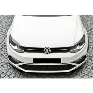 Przedni splitter DPT (do GTI, 2014-2017, czarny połysk) Volkswagen Polo 2010-2017 zdjęcia 4