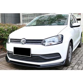 Przedni splitter DPT V-2 (Czarny Połysk) Volkswagen Polo 2010-2017 zdjęcia 2