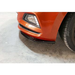 Przedni splitter DPT V-2 (Czarny Połysk) Volkswagen Polo 2017- zdjęcia 3