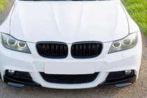 BMW 3 Series E90/E91 2005-2011 Nerki M-Look (2008-2011, Czarny Połysk) zdjęcia 1