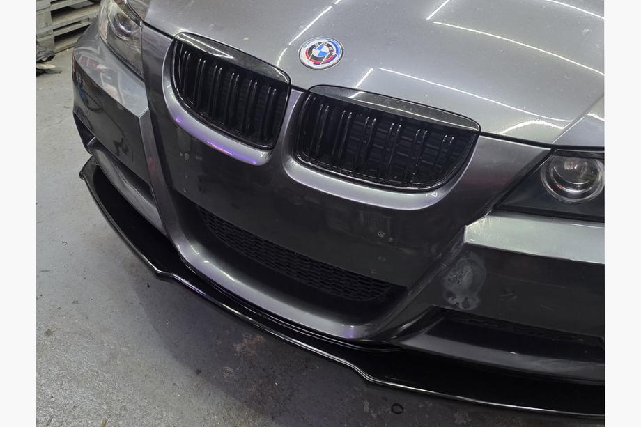 BMW 3 Series E90/E91 2005-2011 Nerki M-Look (do E-90/91, 2005-2008, Czarny Połysk) Zdjęcia 1