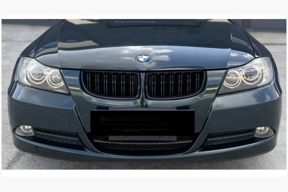 BMW 3 Series E90/E91 2005-2011 Nerki M-Look (do E-90/91, 2005-2008, Czarny Połysk) Zdjęcia 5