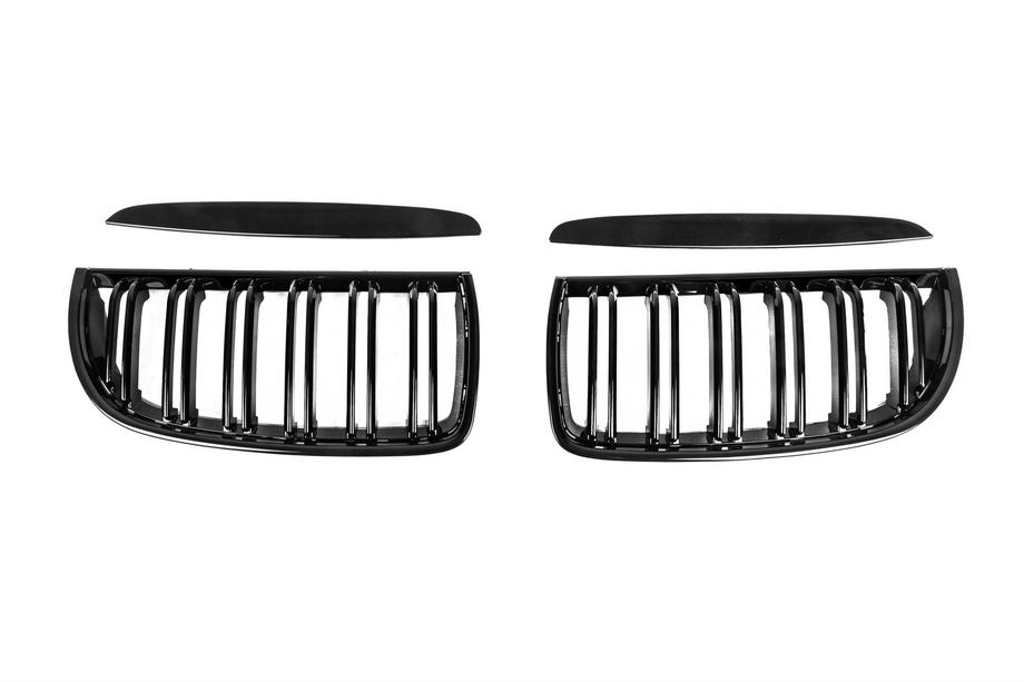 BMW 3 Series E90/E91 2005-2011 Nerki M-Look (do E-90/91, 2005-2008, Czarny Połysk) Zdjęcia 3