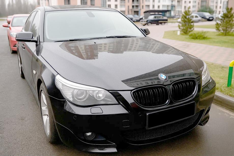 BMW 5 Series E60/E61 2003-2010 Nerki M-Look (Czarny Połysk) Image