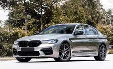 BMW Seria 5 G30/G31 2017–2023 Grille nerki M-Look (2021-2023, czarny połysk) Bez kamery zdjęcia 1