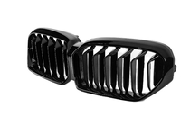 BMW Seria 5 G30/G31 2017–2023 Grille nerki M-Look (2021-2023, czarny połysk) Bez kamery zdjęcia 4