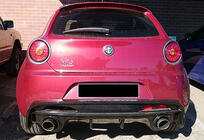 Alfa Romeo MiTo 2008-2018 Dyfuzor Tylny DPT (Czarny Połysk) zdjęcia 2