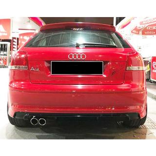 Dyfuzor Tylny DPT (2005-2008, Coupe, Czarny Połysk) Audi A3 2003-2012 zdjęcia 1