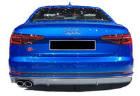 Audi A4 B9 2015-2024 Dyfuzor tylny DPT (2015-2019, czarny połysk) zdjęcia 1