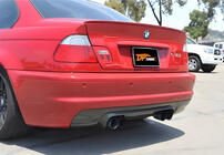 BMW 3 Series E46 1998-2006 Dyfuzor Tylny DPT (2001-2006, Czarny Połysk) zdjęcia 1