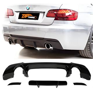 Dyfuzor Tylny DPT (do E92 M-Sport, Czarny Połysk) BMW 3 Series E92/E93 2006–2013