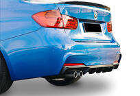 BMW 3 Series F30/F31 2012-2019 Dyfuzor Tylny DPT V-5 (do M-Performance, Czarny Połysk) zdjęcia 2