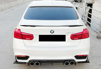 BMW 3 Series F30/F31 2012-2019 Dyfuzor Tylny DPT V-1 (do M3, Czarny Połysk) zdjęcia 5
