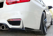 BMW 3 Series F30/F31 2012-2019 Dyfuzor Tylny DPT V-1 (do M3, Czarny Połysk) zdjęcia 7