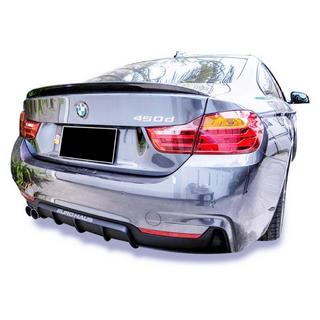 Dyfuzor Tylny DPT V-3 (do M-Performans, Coupe, Czarny Połysk) BMW 4 Series F32/F33/F36 2012-2020