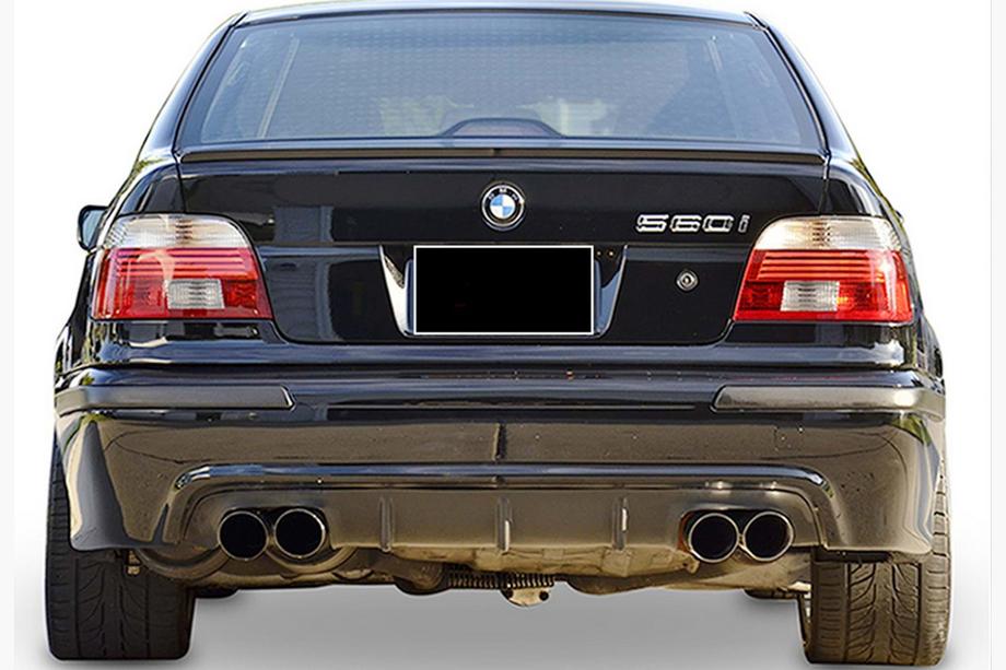 BMW 5 Series E39 1996-2003 Dyfuzor Tylny DPT (do M-5, Czarny Połysk) Image