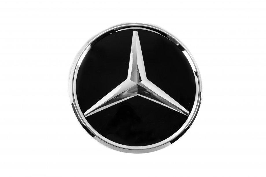 Mercedes GLC coupe C253 2016-2023 Wyprzedaż Emblemat przedni pod szkłem, chromowana ramka a0008880111 Zdjęcia 1