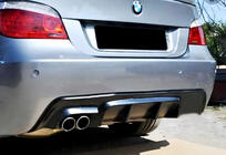 BMW 5 Series E60/E61 2003-2010 Dyfuzor Tylny DPT V-1 (do M-Sport, Czarny Połysk) zdjęcia 1